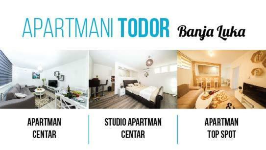 Studio apartman Centar Banja Luka Bagian luar foto